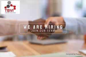 Image with text "we're hiring. Designed by Freepik"